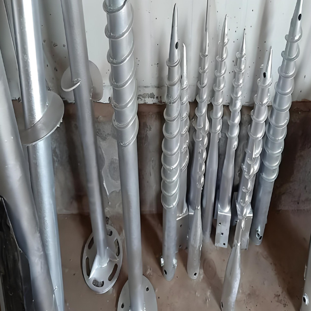 Cọc ống xoắn ốc đường kính nhỏ